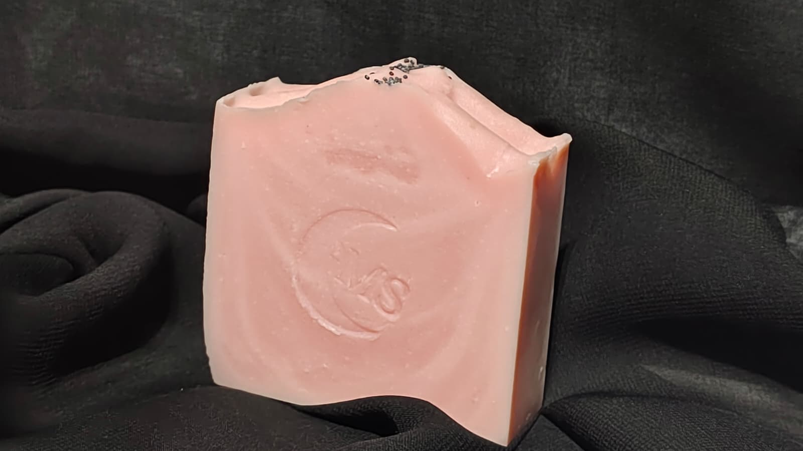 Pink Clay Gentle Soap by Glowing Moon Skin – Handmade Cold Process Soap with Pink Kaolin Clay & Essential Oils – Natural Daily Cleanser for Face & Body