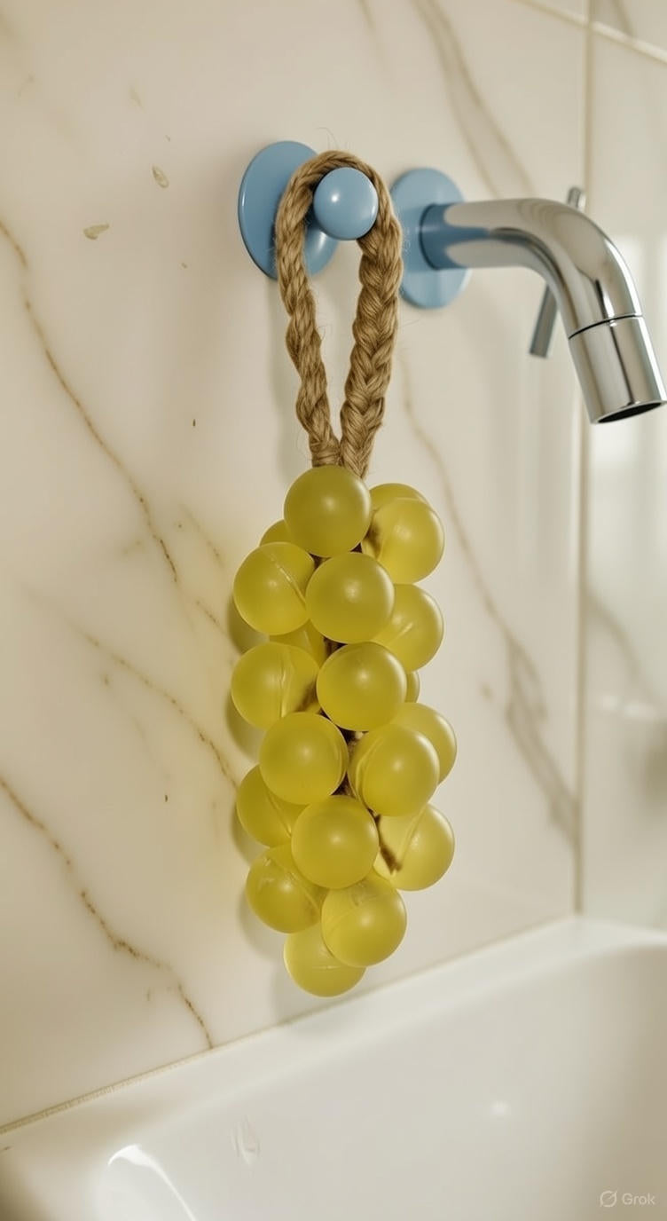 Hanging Soap Convenience – Ideal for bathrooms, cloakrooms, kitchens & wash basins