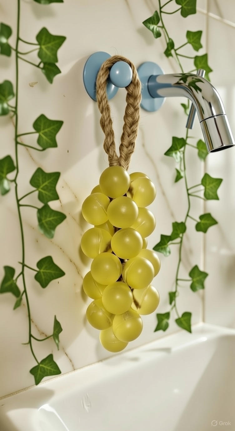 Hanging Soap Convenience – Ideal for bathrooms, cloakrooms, kitchens & wash basins