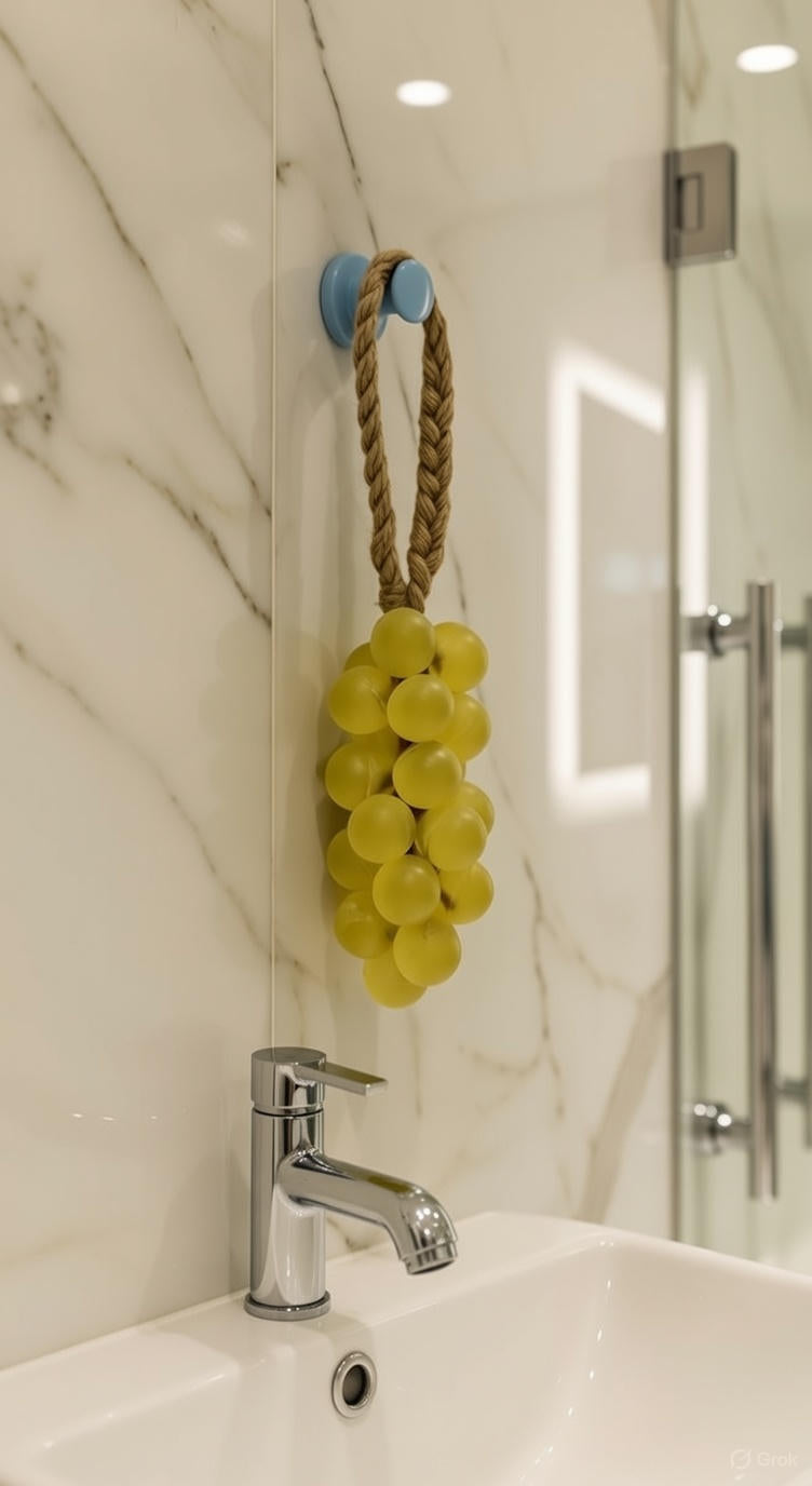 Hanging Soap Convenience – Ideal for bathrooms, cloakrooms, kitchens & wash basins
